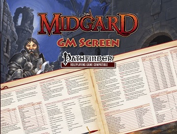 Pathfinder: Midgard GM Screen 