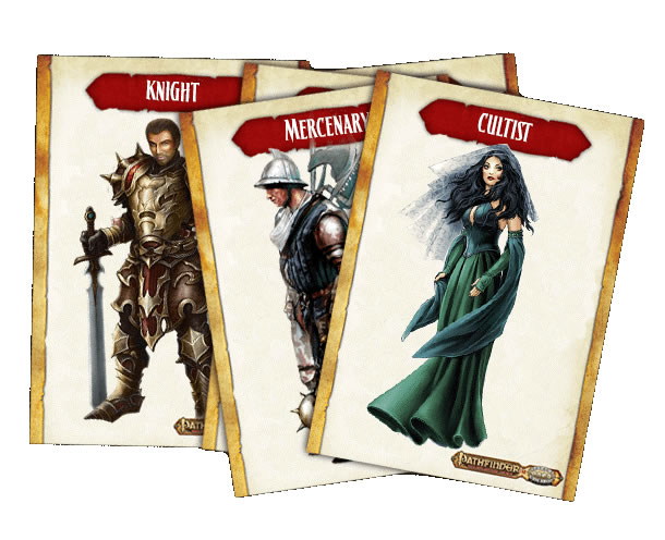 Pathfinder for Savage Worlds Allies and Adversary Cards 