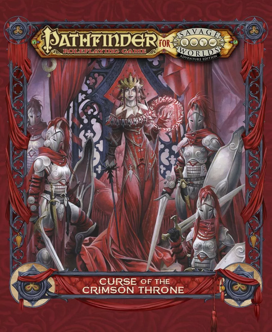 Pathfinder for Savage Worlds: Curse Crimson Box Set 