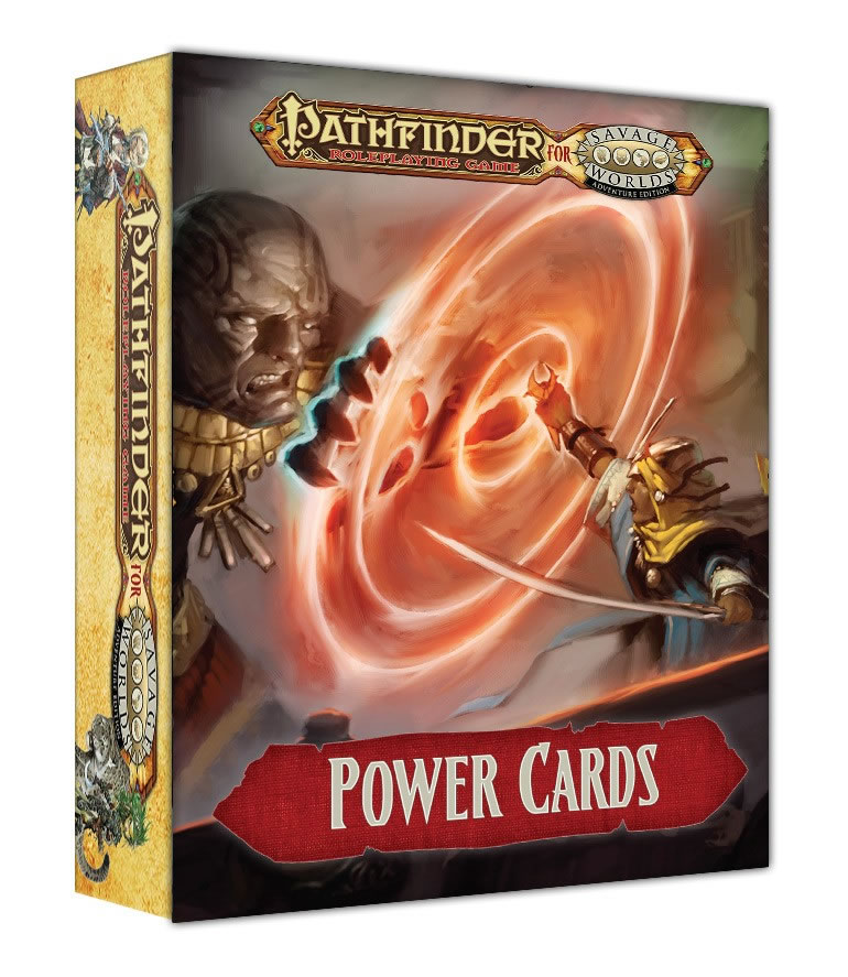 Pathfinder for Savage Worlds Power Cards 