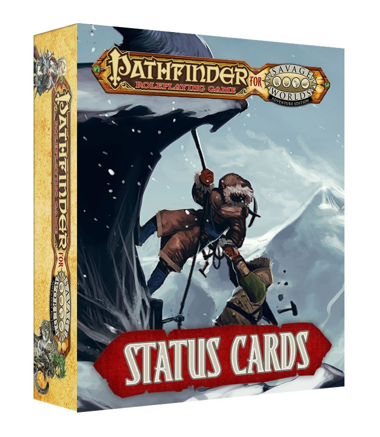 Pathfinder for Savage Worlds Status Cards 