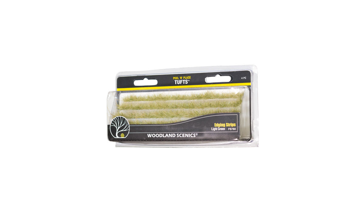 Peel ‘n’ Place Tufts: Light Green Edging Strips 