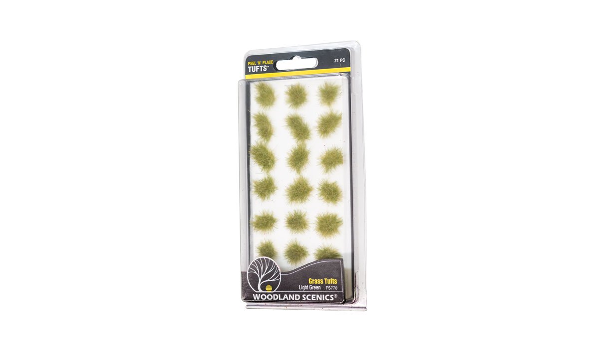 Peel ‘n’ Place Tufts: Light Green Grass 