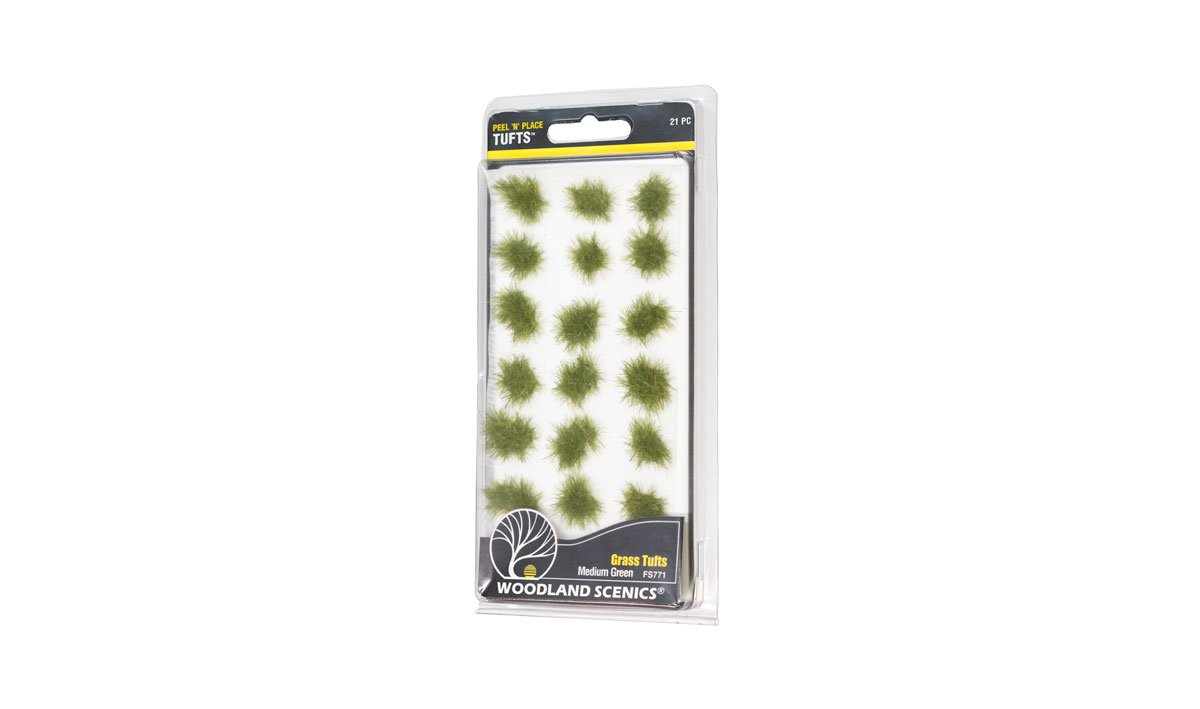 Peel ‘n’ Place Tufts: Medium Green Grass 