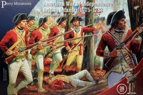 Perry: 28mm American War of Independence: British Infantry 1775-1783 