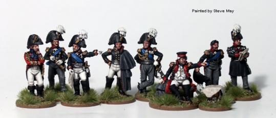 Perry: 28mm Historical: High Command on Foot 1812 
