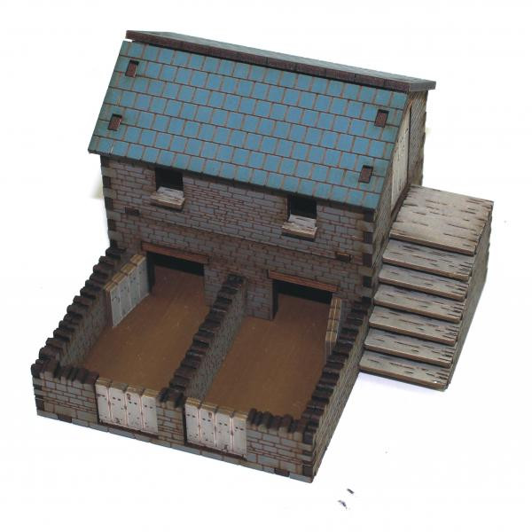 Plastic Soldier Company: 1/72 Terrain: Pig Sty and Chicken Coop 
