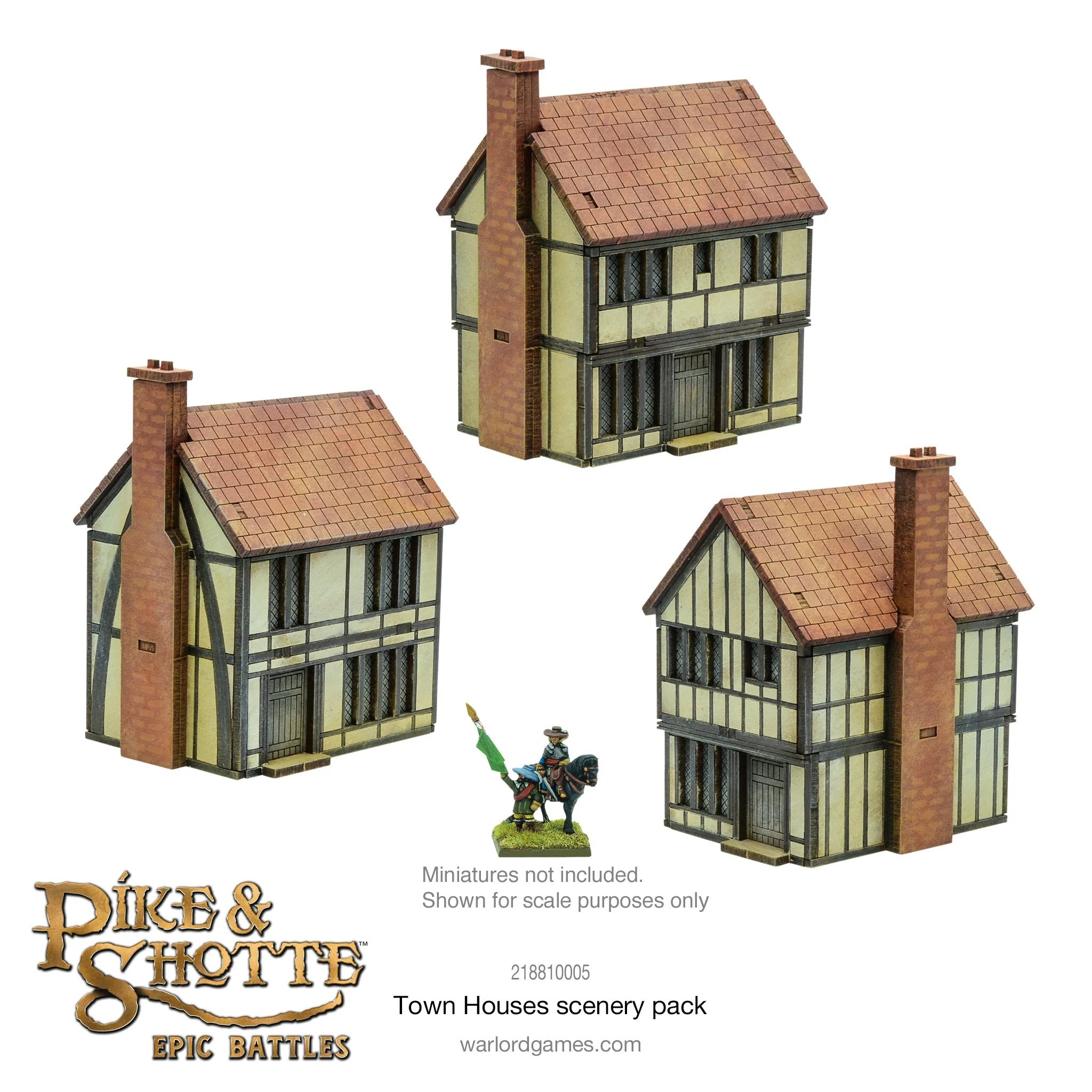 Pike & Shotte: Epic Battles: Town Houses Scenery Pack 