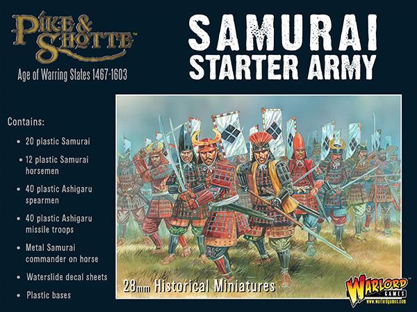Pike & Shotte: Age Of Warring States 1467-1603: Samurai Starter Army 