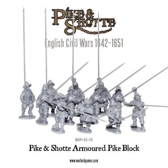 Pike & Shotte: English Civil Wars 1642-1651: Armoured Pike Block 