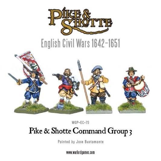 Pike & Shotte: English Civil Wars 1642-1651: Command Group 3 