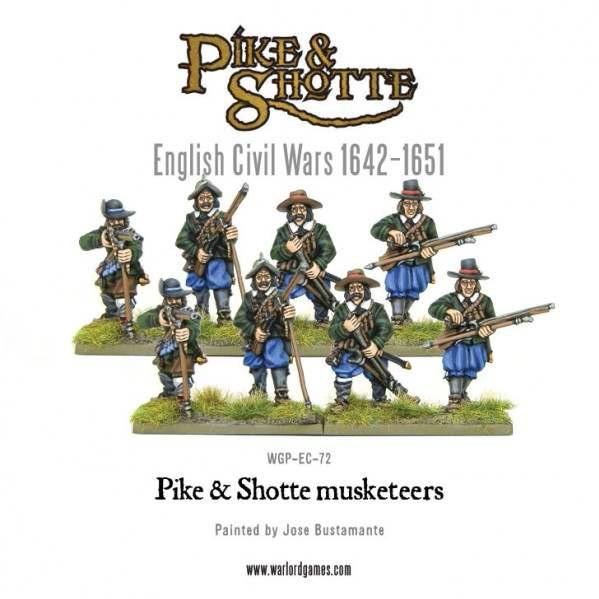 Pike & Shotte: English Civil Wars 1642-1651: Musketeers 