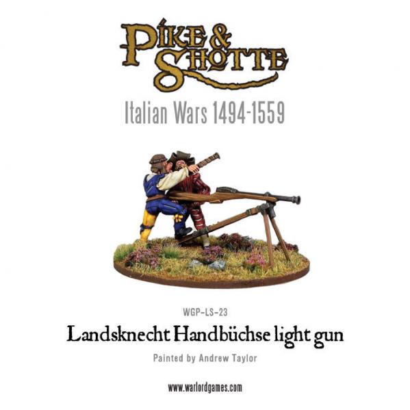 Pike & Shotte: Italian Wars 1494-1559: Landsknecht Handbuchse light gun 