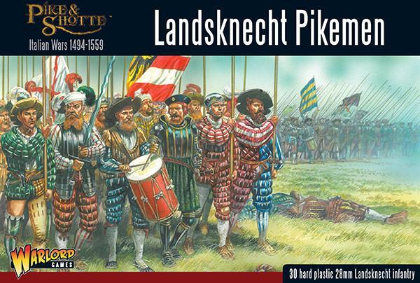 Pike & Shotte: Italian Wars 1494-1559: Landsknecht Pikemen (Box) 