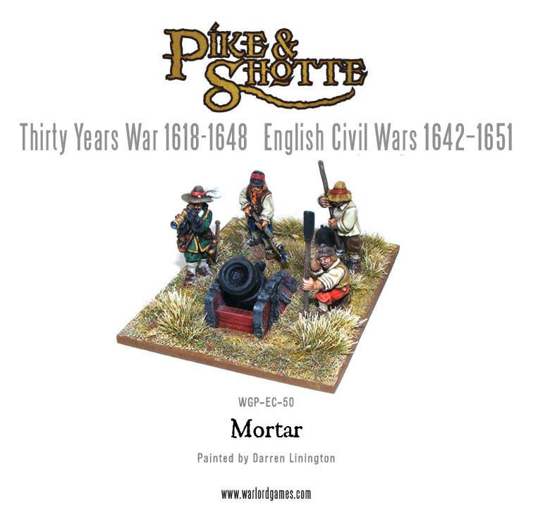 Pike & Shotte: Thirty Years War 1618-1648: Mortar & Crew 