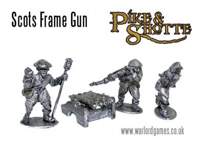Pike & Shotte: Scots Frame Gun and Crew 