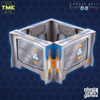 Plast Craft Games: Infinity: TME Corner Intersection Module (SALE) 