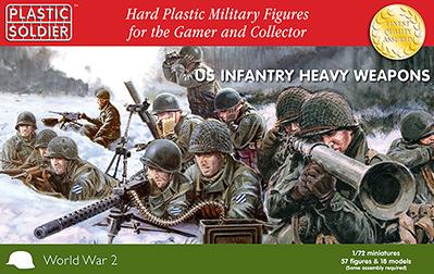 Plastic Soldier Company: 1/72 American: US Infantry Heavy Weapons 
