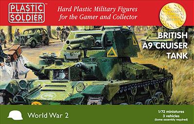 Plastic Soldier Company: 1/72 British: A9 Cruiser Tank 
