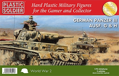 Plastic Soldier Company: 1/72 German Panzer III AUST. G & H 