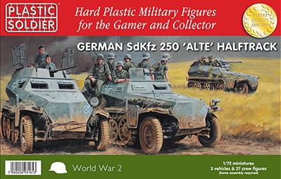 Plastic Soldier Company: 1/72 German: SdKfz 250 Alte Halftrack 