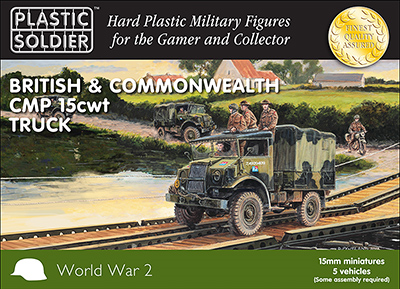 Plastic Soldier Company: 15mm British: CMP 15CWT Truck 