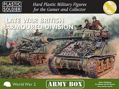 Plastic Soldier Company: 15mm British: Late War Armoured Division 