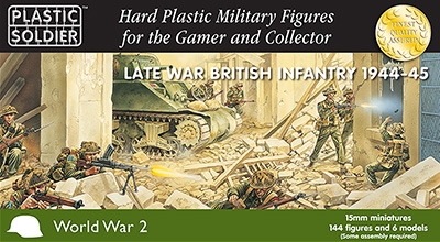 Plastic Soldier Company: 15mm British: Late War British Infantry 1944-45 