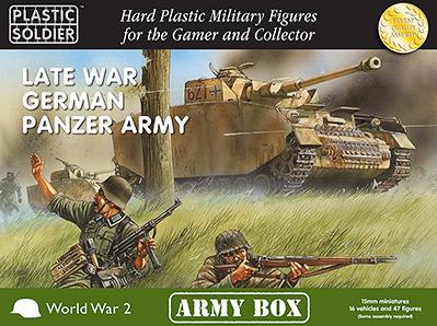 Plastic Soldier Company: 15mm German: Late War Panzer Army 