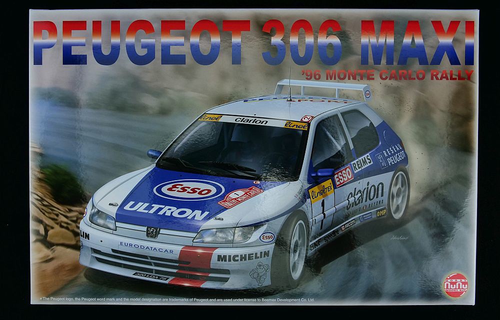 Platz NuNu 1/24: Peugeot 306 Maxi 1996 Monte Carlo Rally 