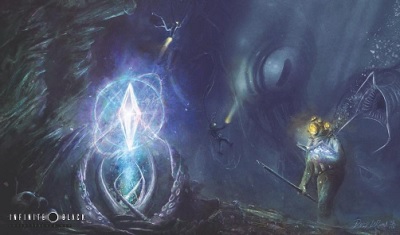 Playmat: THE HAUNTER IN THE DEEP 
