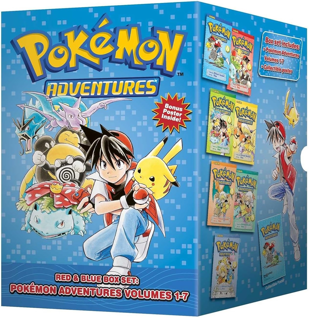 Pokemon Adventures: Red and Blue Box Set 
