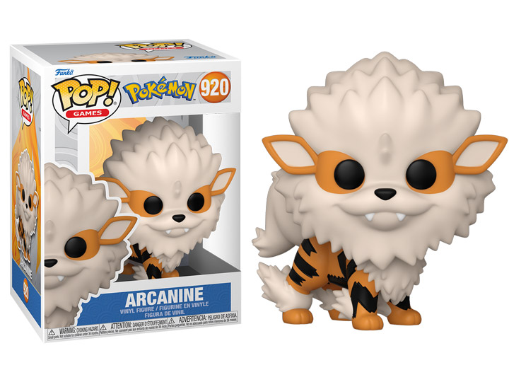 Pop! Games Pokemon (920): Arcanine 