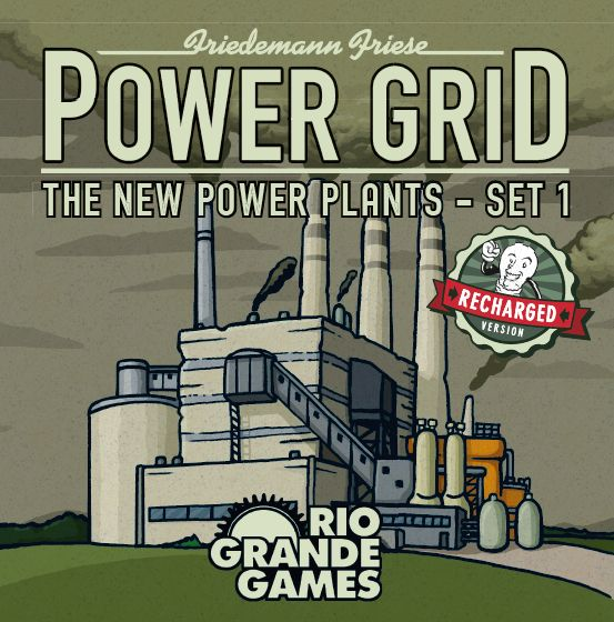 Power Grid: Recharged: New Power Plant Cards - Set 1 