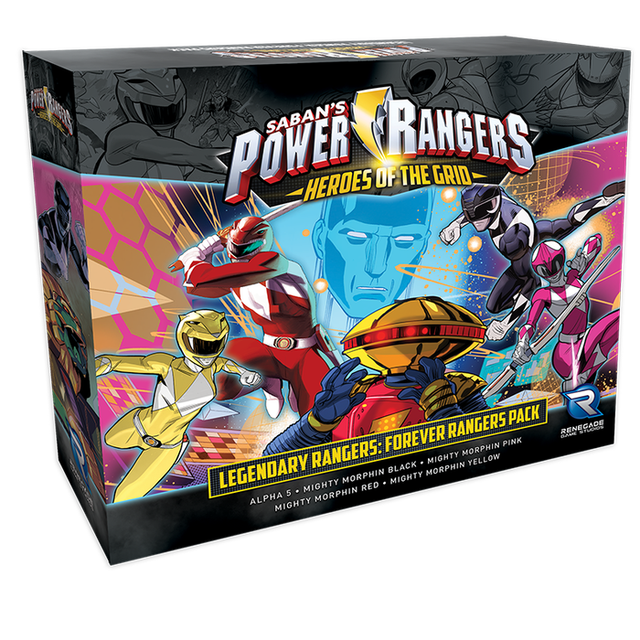 Power Rangers: Heroes of the Grid - Legendary Rangers: Forever Rangers Pack 