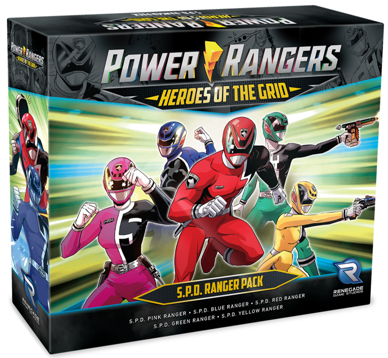 Power Rangers: Heroes of the Grid - SPD Ranger Pack 