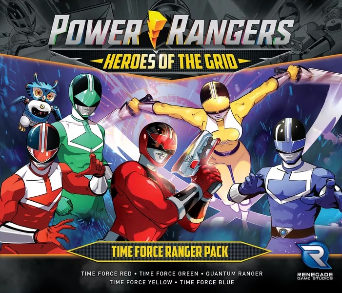 Power Rangers: Heroes of the Grid: Time Force Ranger Pack 