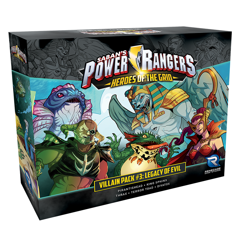 Power Rangers: Heroes of the Grid - Villain Pack #3: Legacy of Evil 