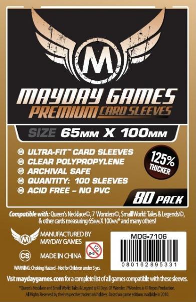 Mayday: Card Sleeves (MDG-7106 65mm X 100mm) 