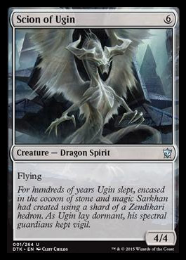 MTG: Dragons of Tarkir 001: Scion of Ugin 