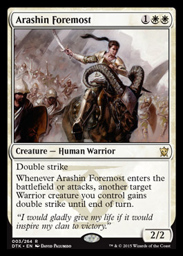 MTG: Dragons of Tarkir 003: Arashin Foremost 