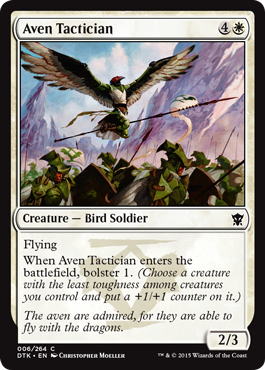MTG: Dragons of Tarkir 006: Aven Tactician 