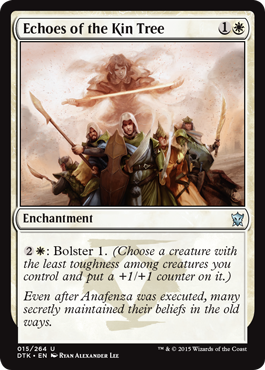 MTG: Dragons of Tarkir 015: Echoes of the Kin Tree 