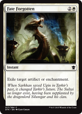 MTG: Dragons of Tarkir 017: Fate Forgotten 