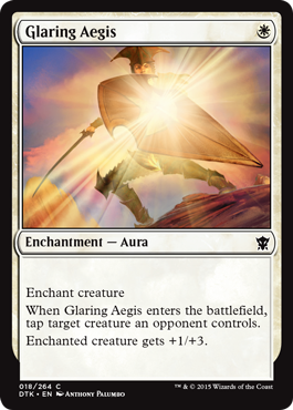 MTG: Dragons of Tarkir 018: Glaring Aegis 