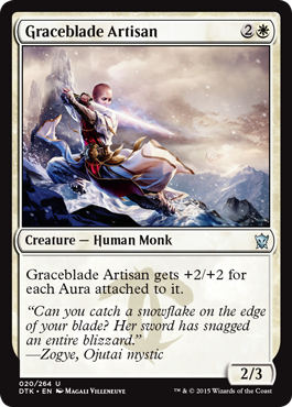 MTG: Dragons of Tarkir 020: Graceblade Artisan 