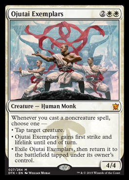 MTG: Dragons of Tarkir 027: Ojutai Exemplars 