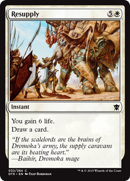 MTG: Dragons of Tarkir 032: Resupply 