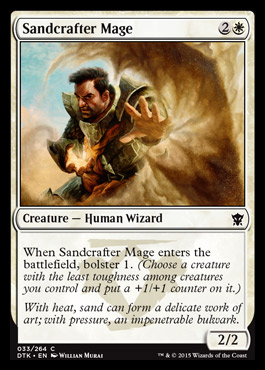 MTG: Dragons of Tarkir 033: Sandcrafter Mage 