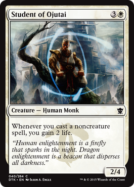 MTG: Dragons of Tarkir 040: Student of Ojutai 